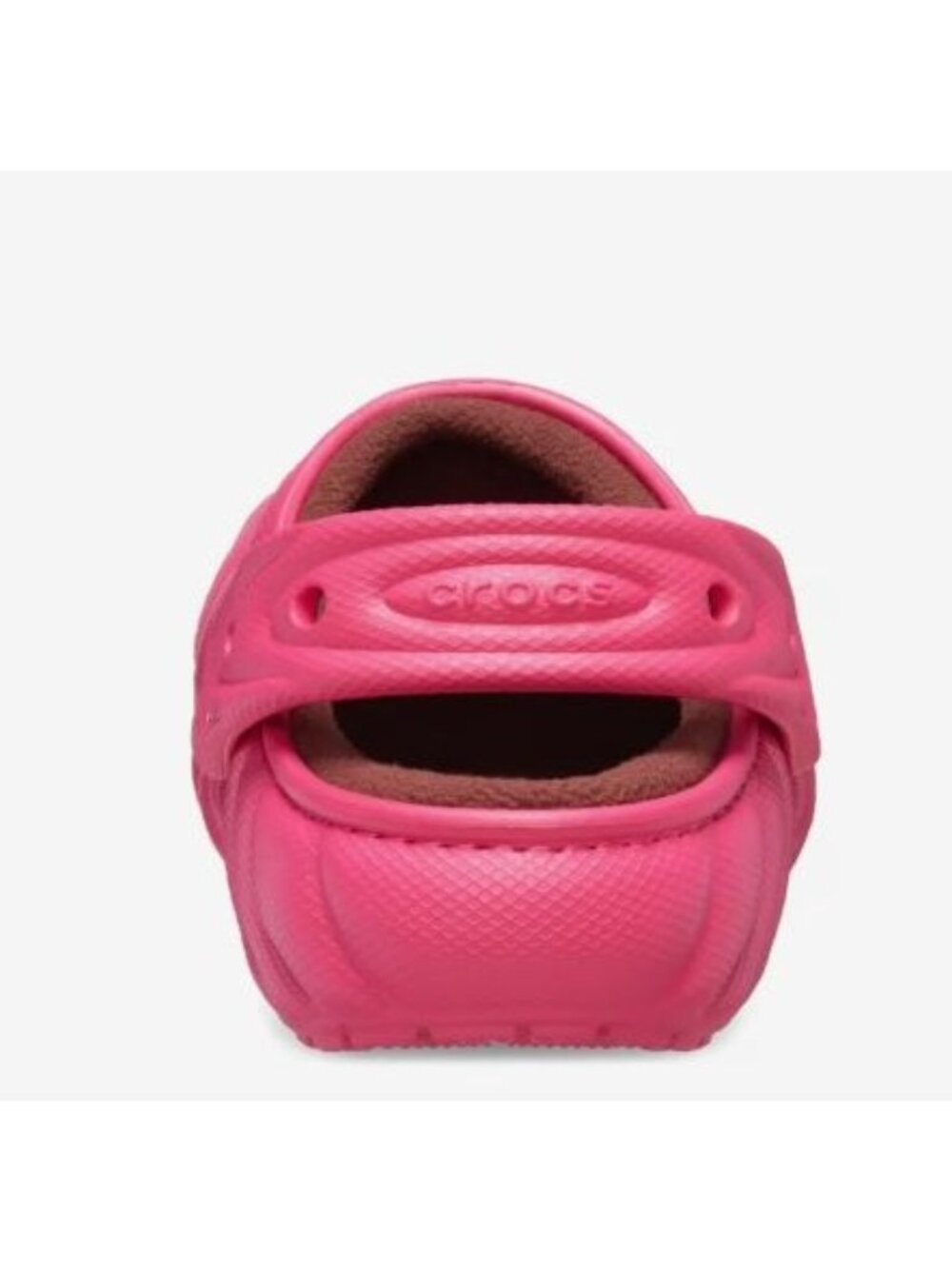 NEW Crocs Classic Lined Overpuff Clog Scarlet Pink Size Womens 6 $65 [jb] - Picture 7 of 16